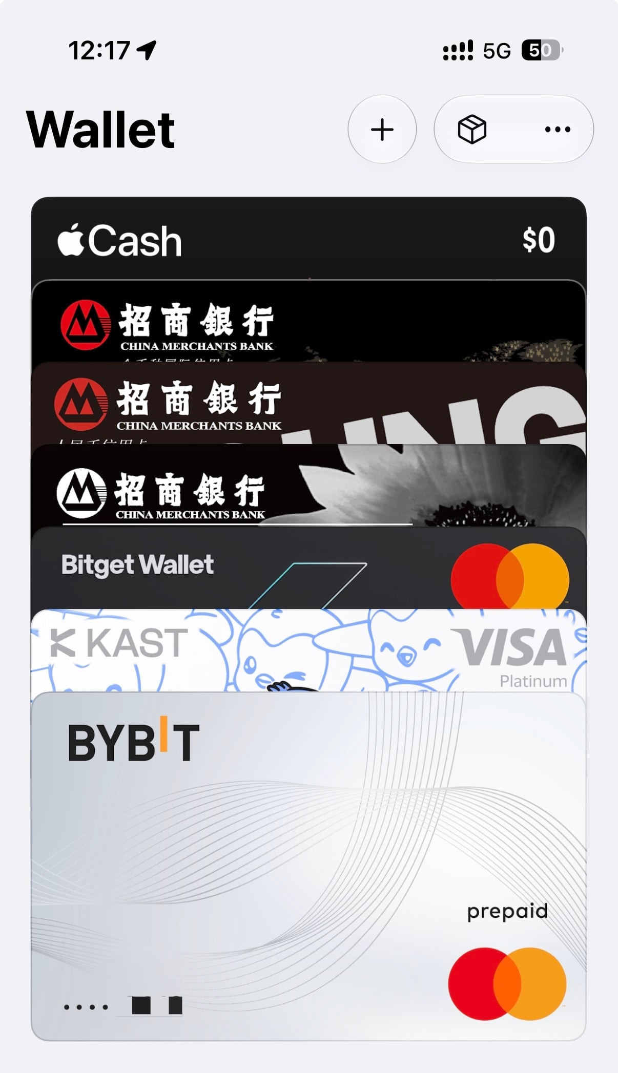 Bybit 虚拟卡下发后的卡片页面